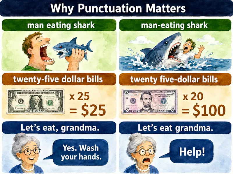 Why punctuation matters